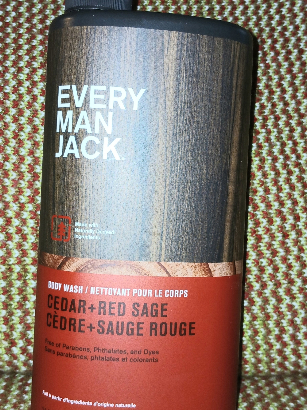 Every Man Jack Cedar + Red Sage Body Wash — Red